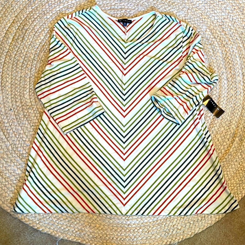 Multi-Striped Tunic